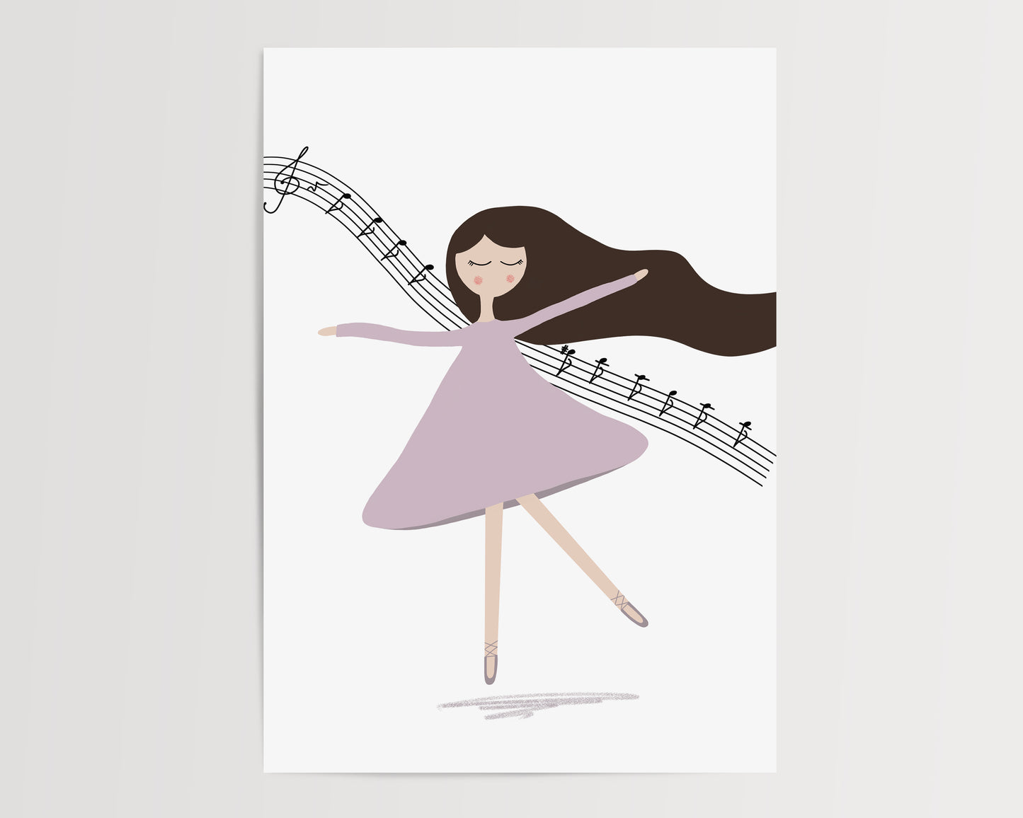 Ballerina Poster by Jollie Bluebear