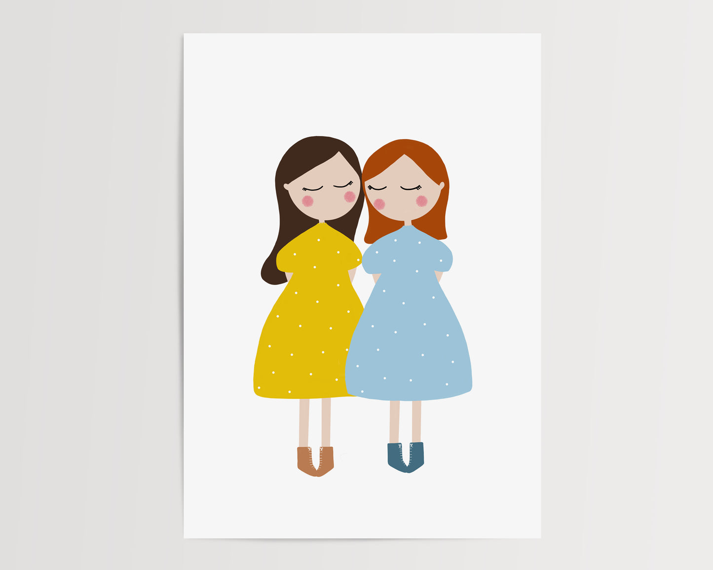 Sisters Art Print