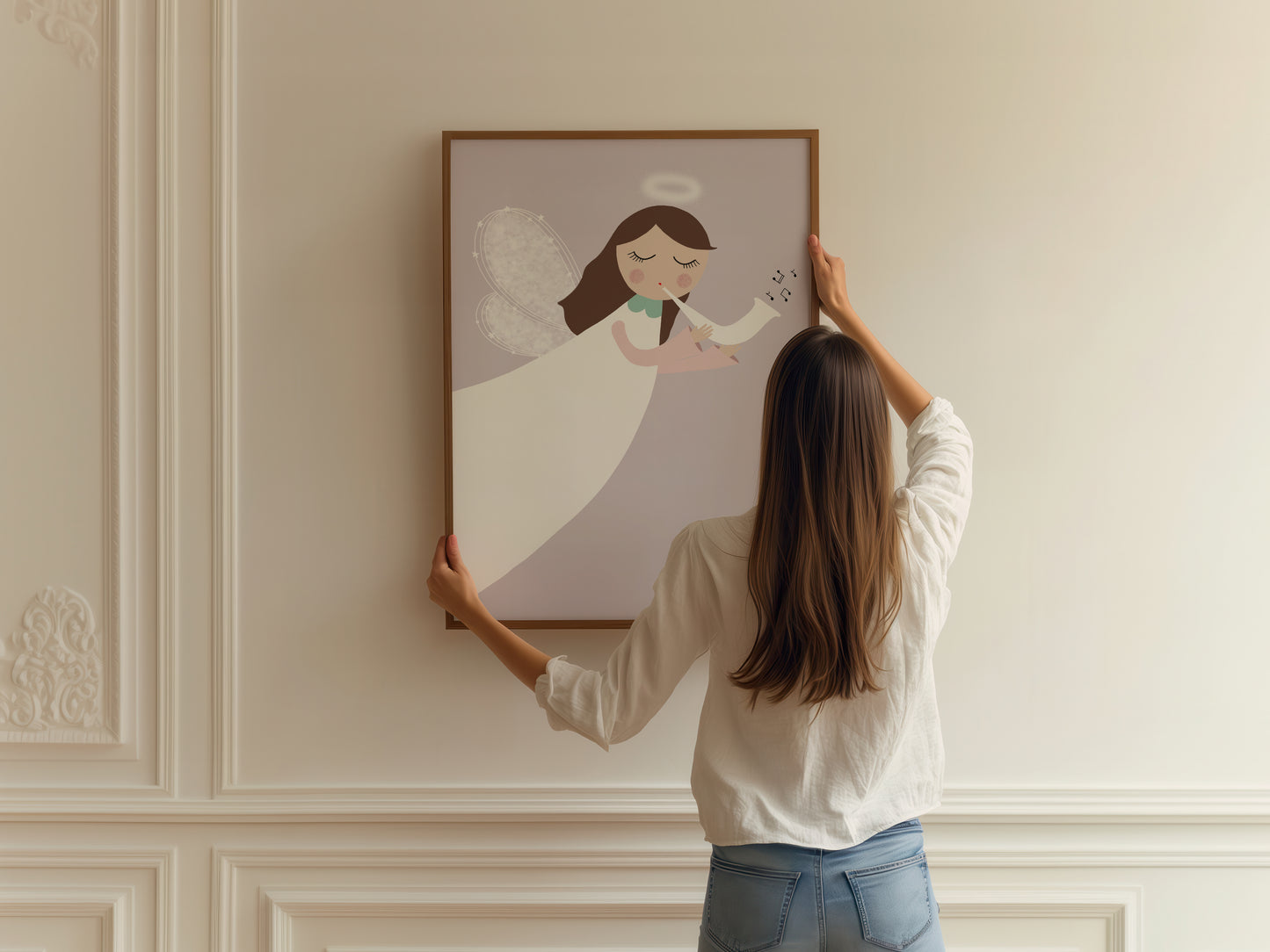 Angel Of Joy Art Print