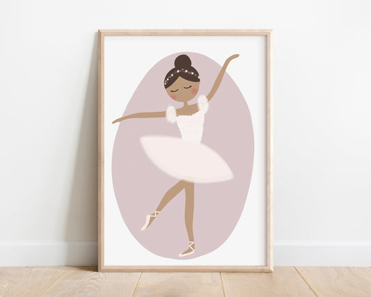 Ballerina Stella Art Print
