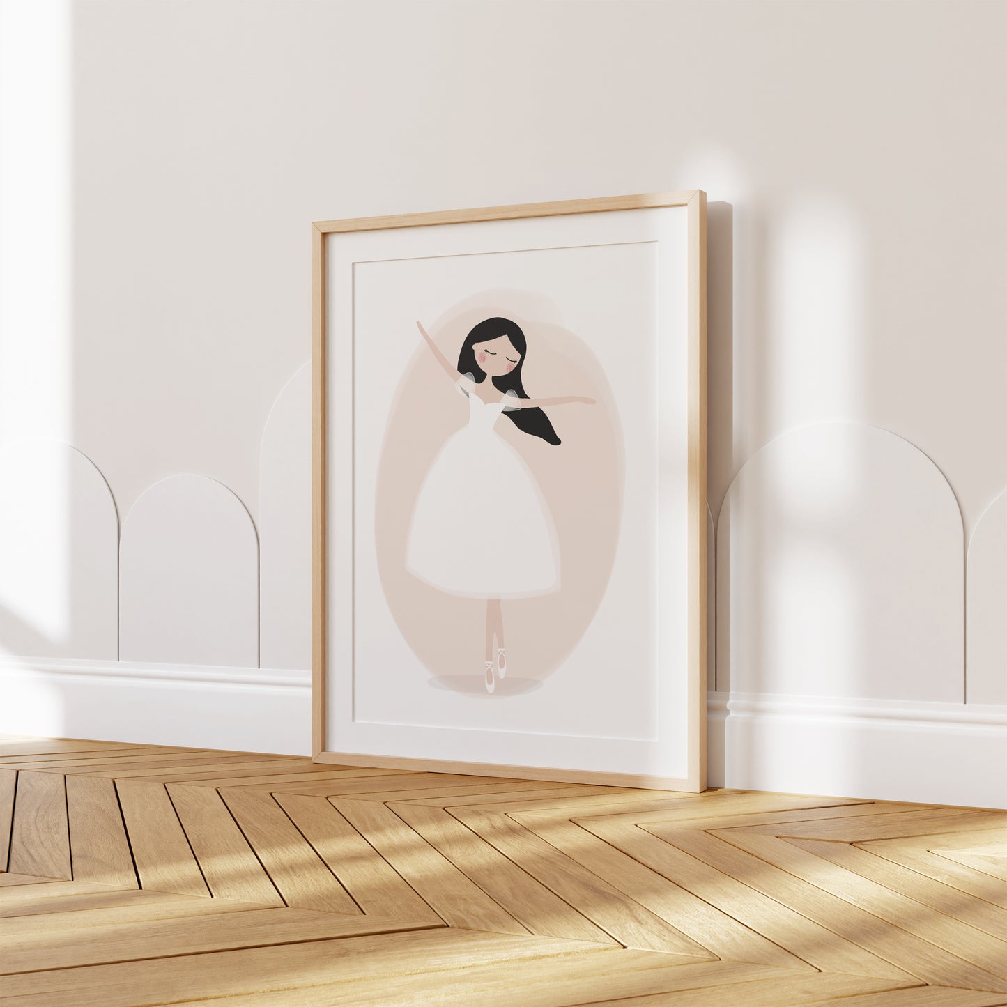 Ballerina Aurora Art Print