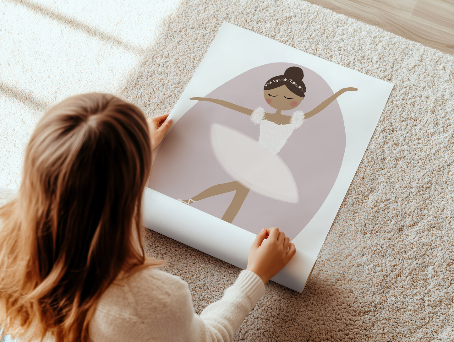 Ballerina Stella Art Print