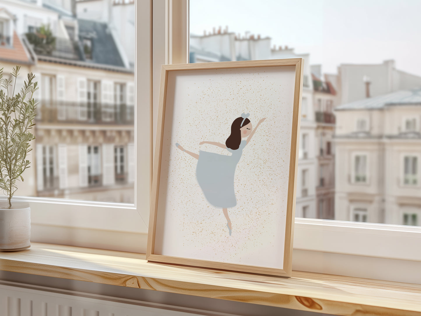 Ballerina Clara Art Print