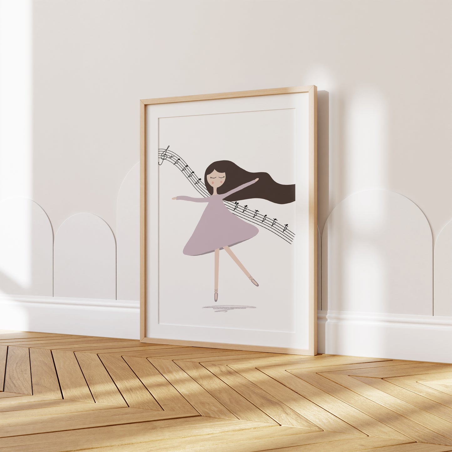 Ballerina Nina Art Print