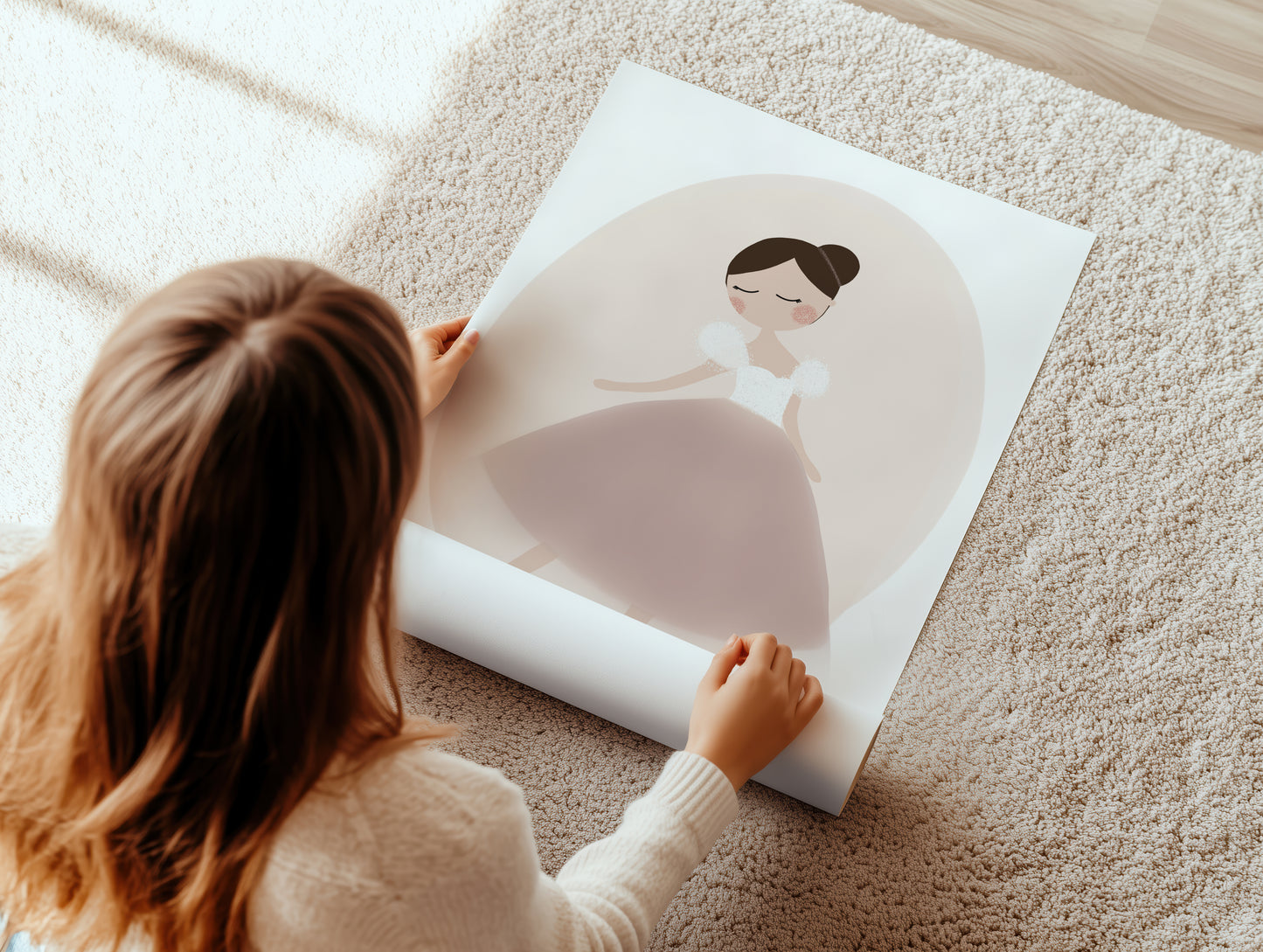 Ballerina Giselle Art Print