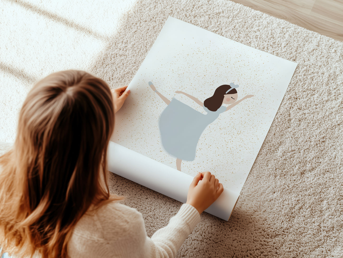 Ballerina Clara Art Print