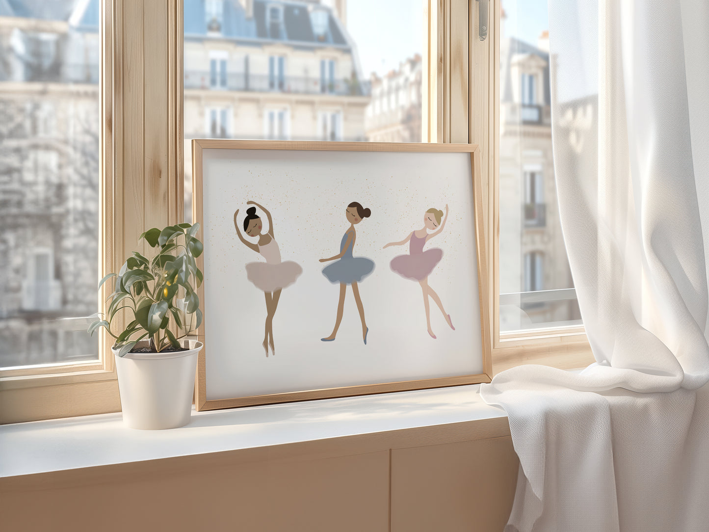 Ballerinas Art Print