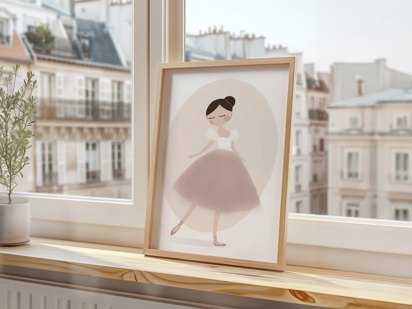 Ballerina Giselle Art Print