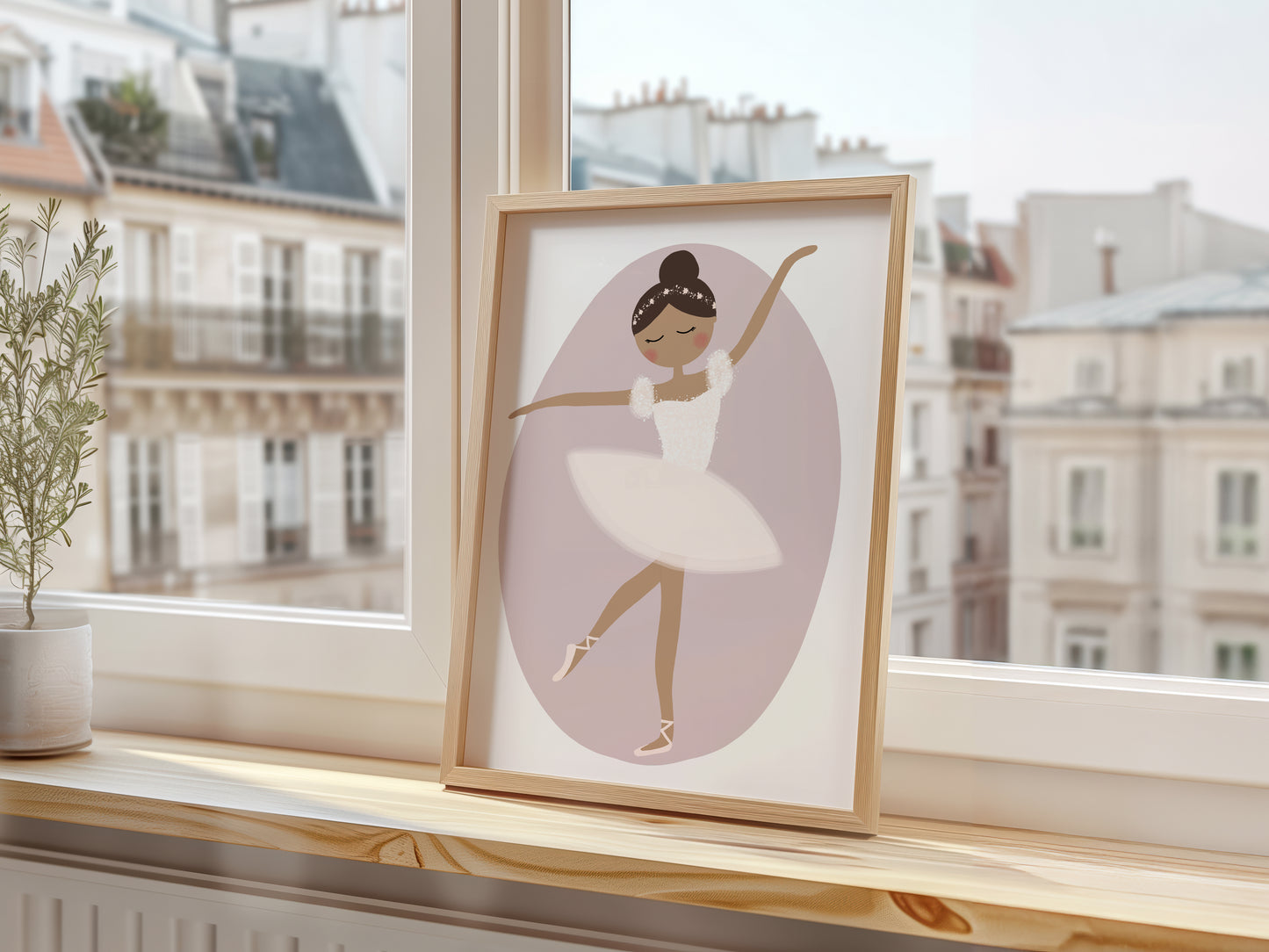 Ballerina Stella Art Print