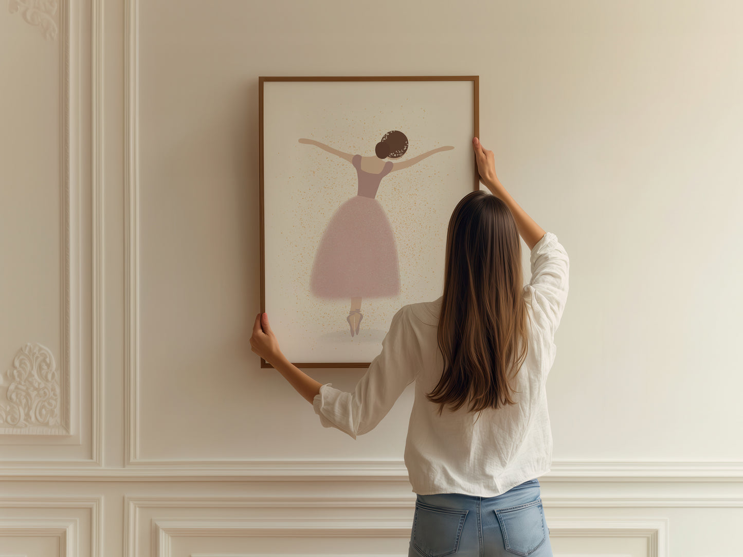 Ballerina Allegra Art Print