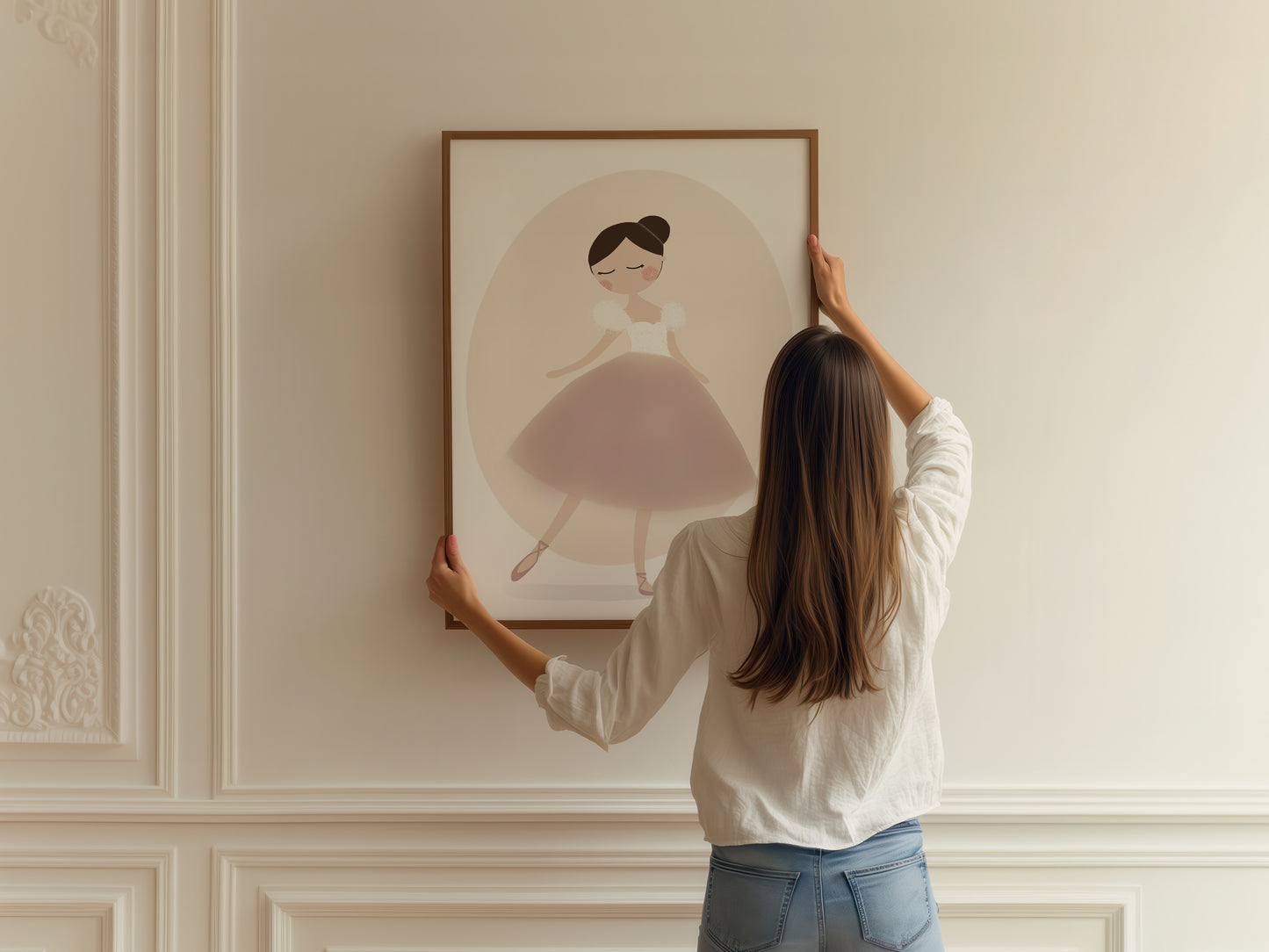 Ballerina Giselle Art Print