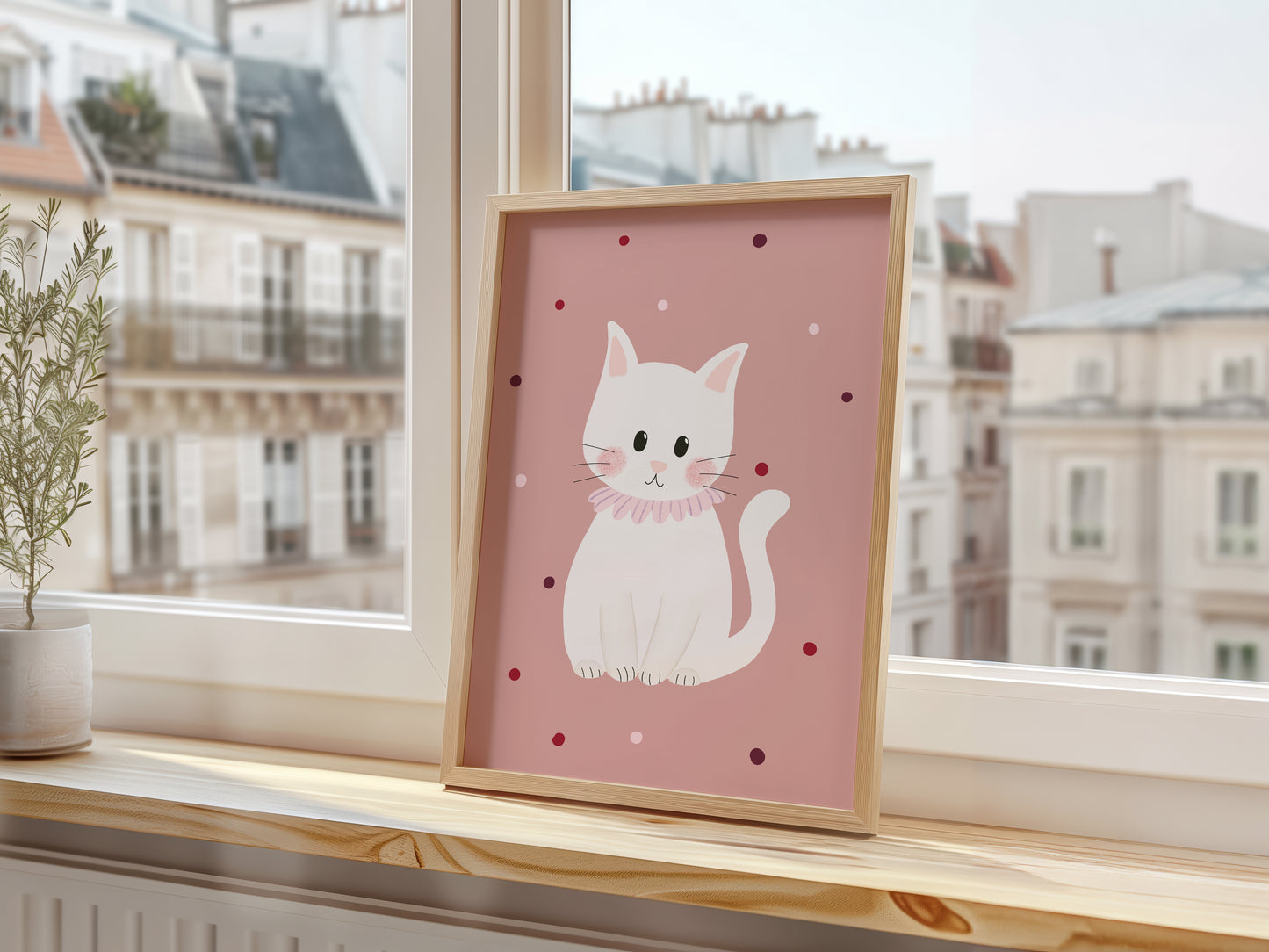 Cat Nursery Art Print