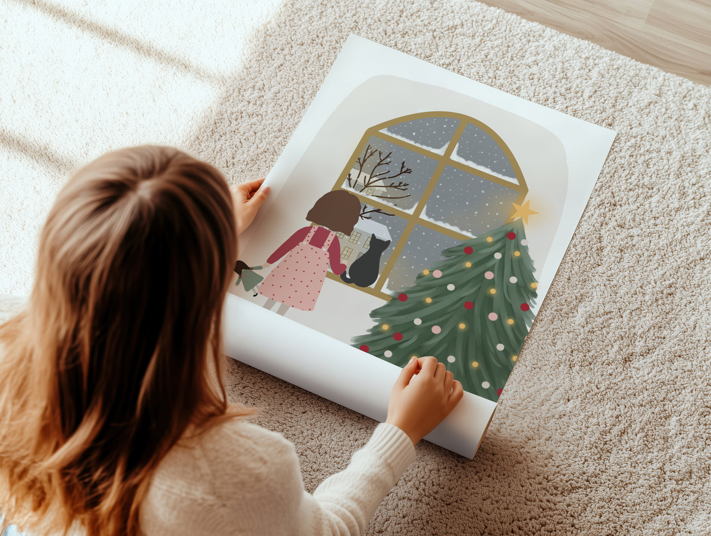 First Snow Art Print