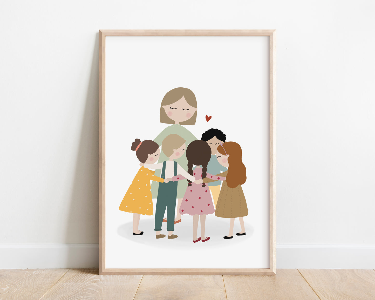 Kindergarten Teacher Art Print