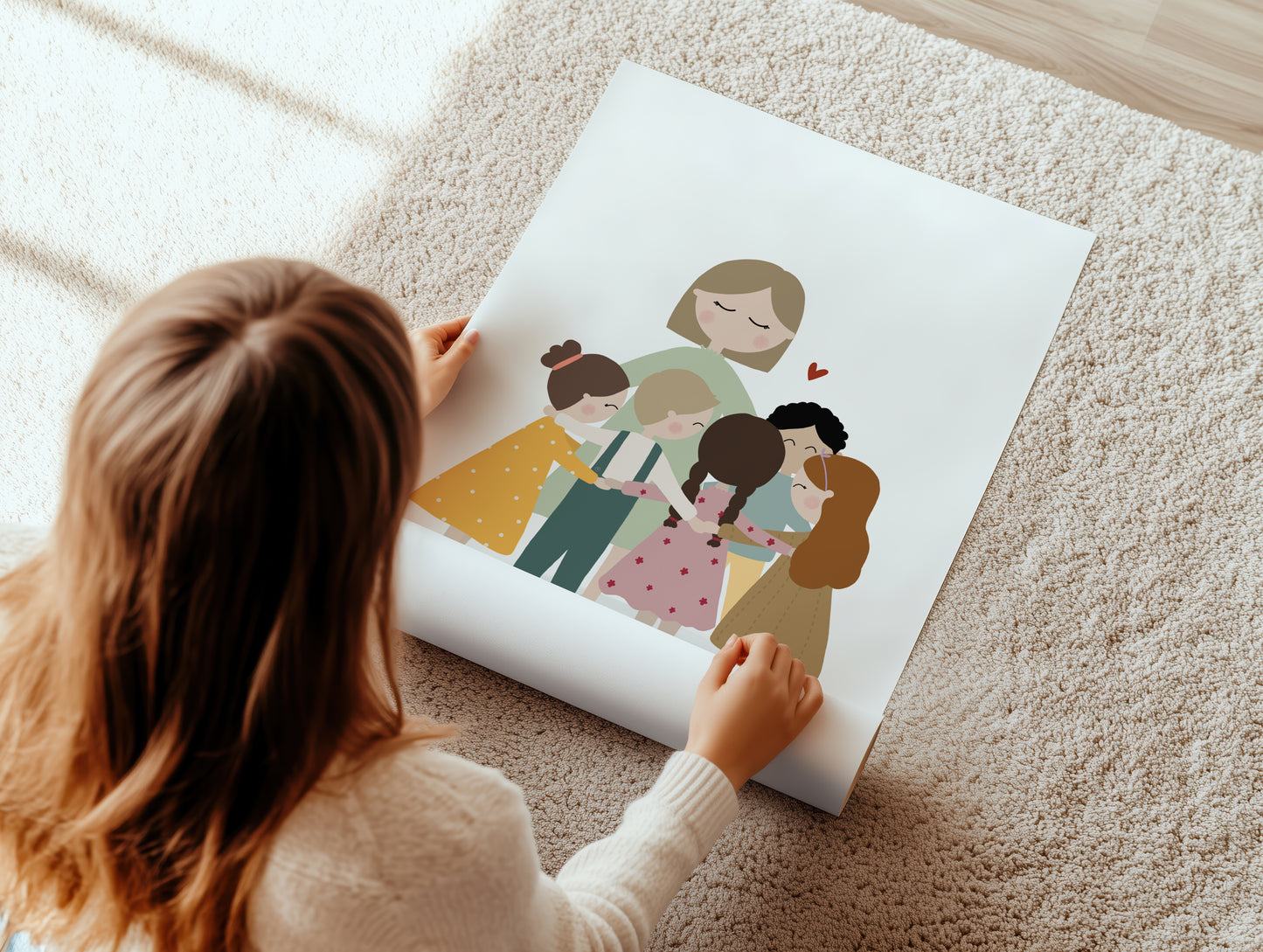 Kindergarten Teacher Art Print