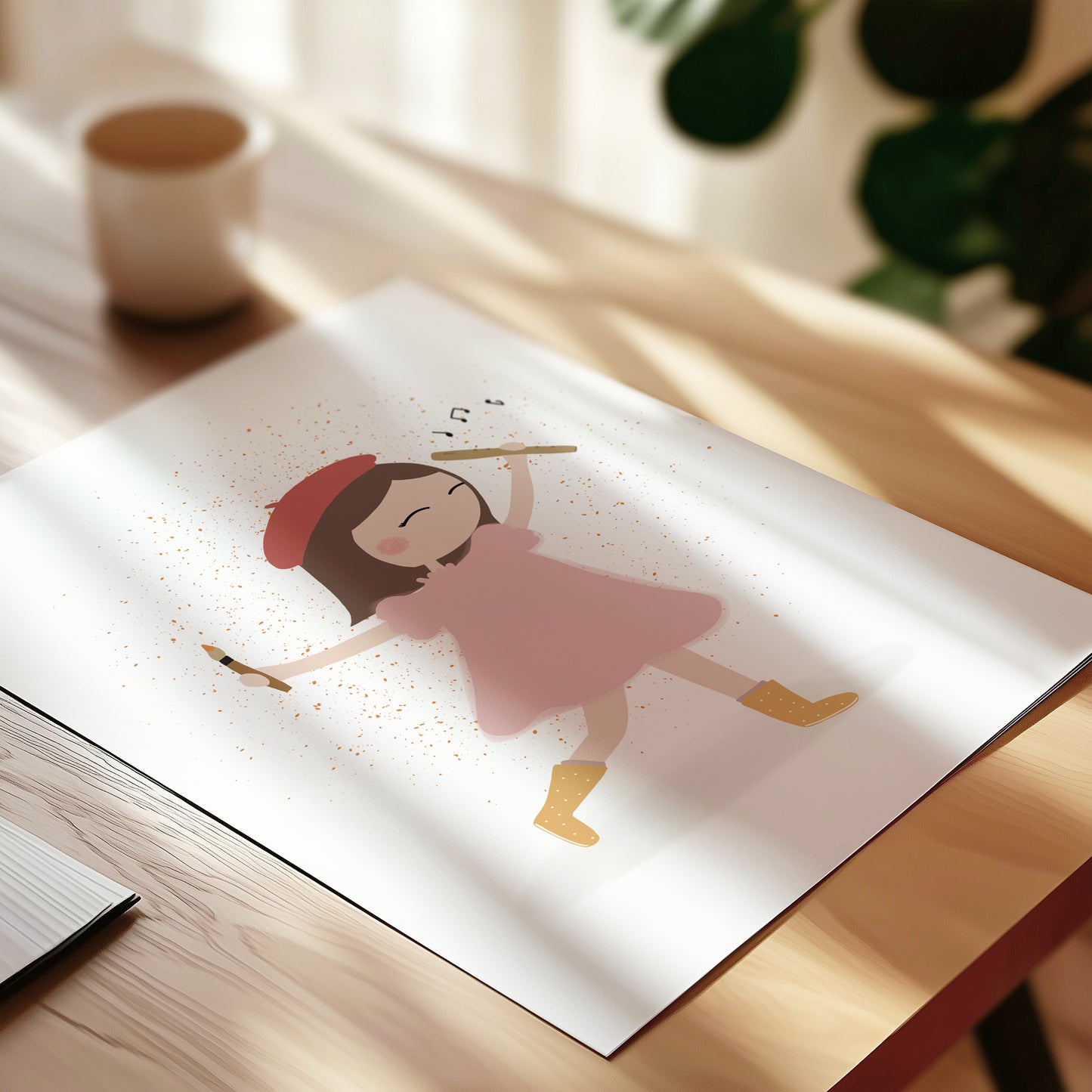 Little Artist Art Print