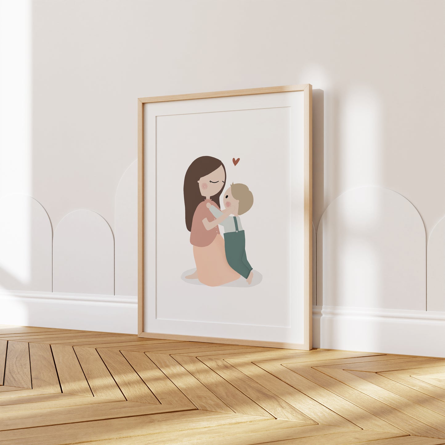 Mama's Little Prince Art Print