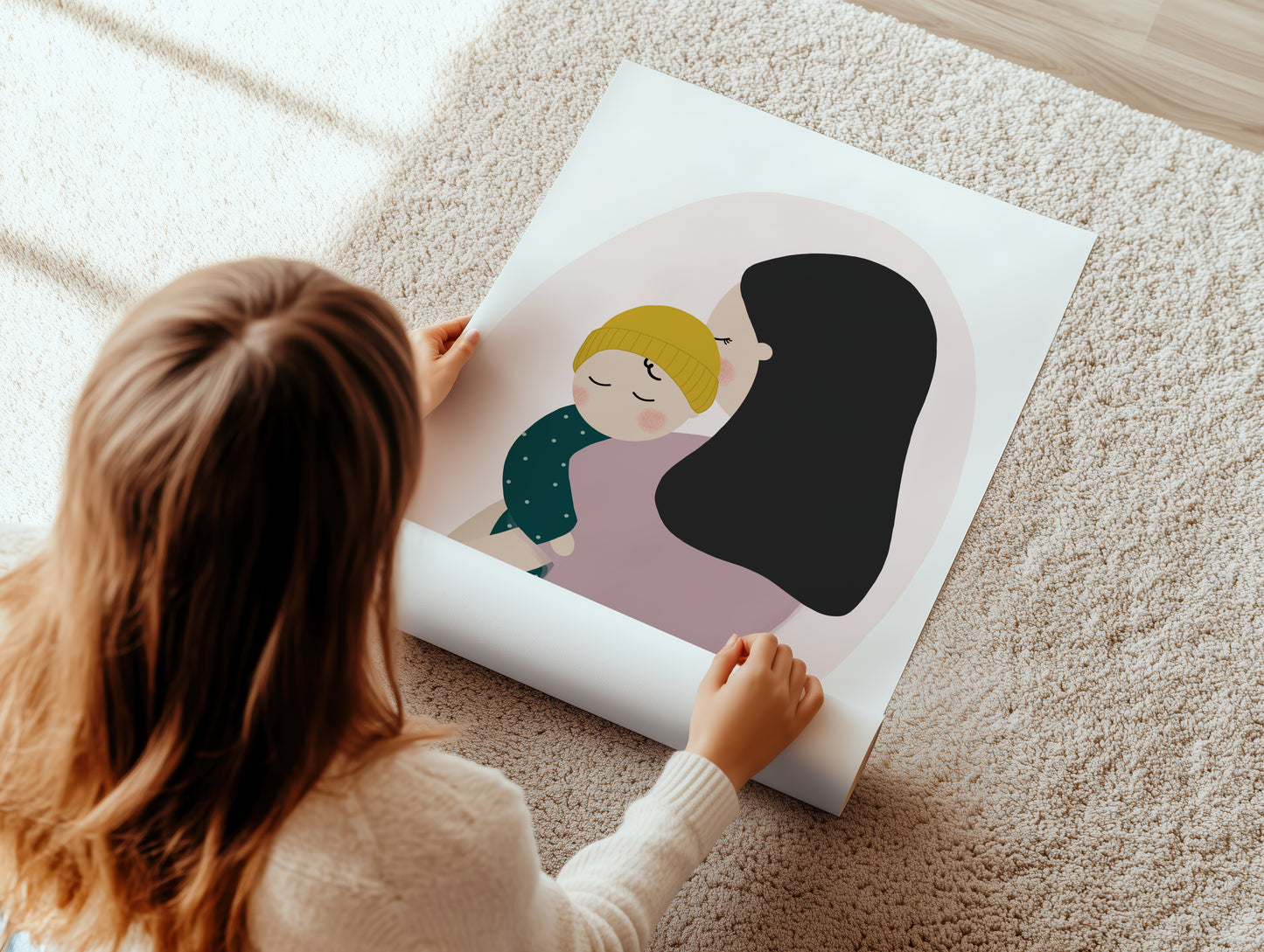 Mother's Love Art Print