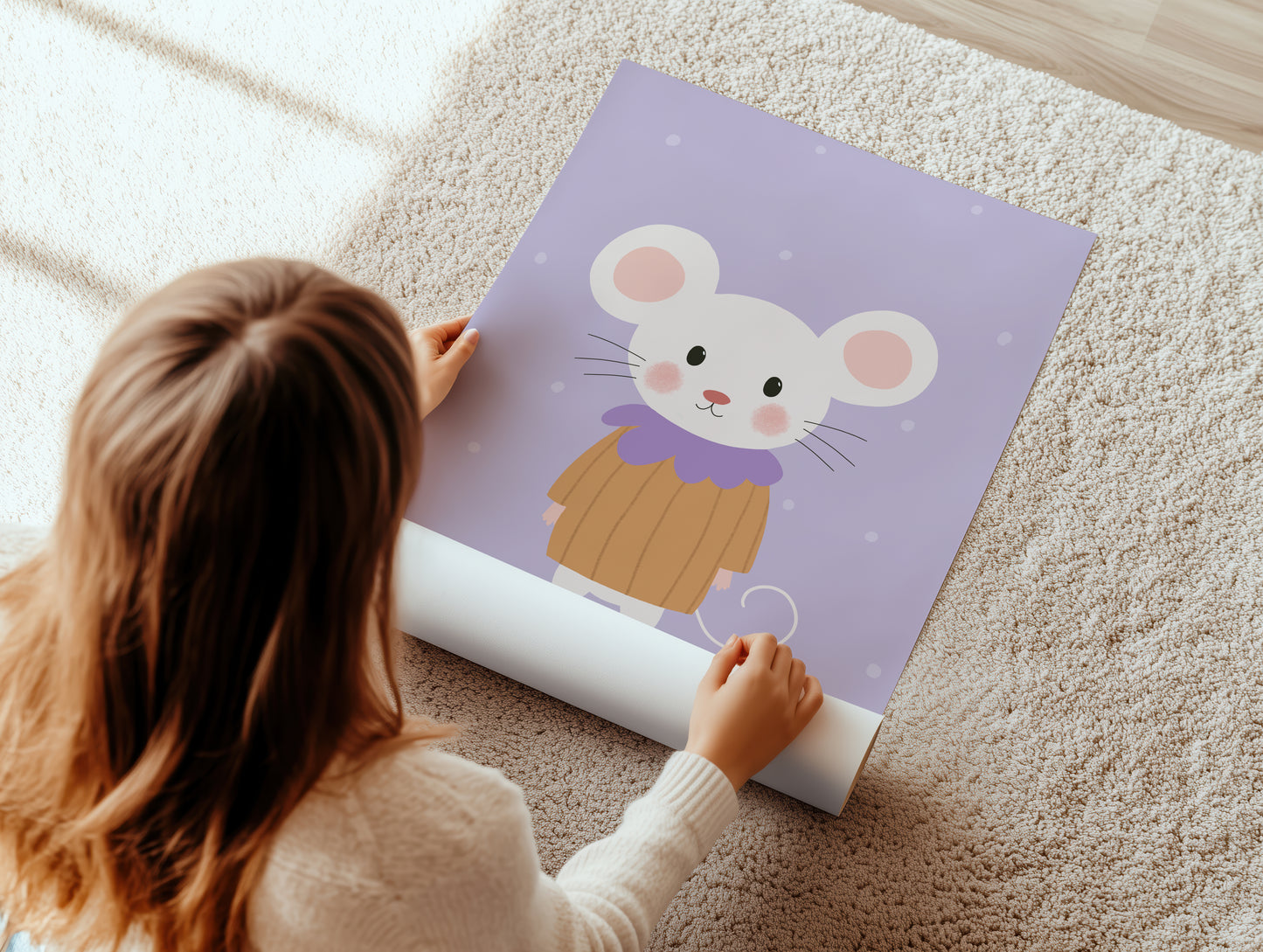 Mouse Nursery Art Print