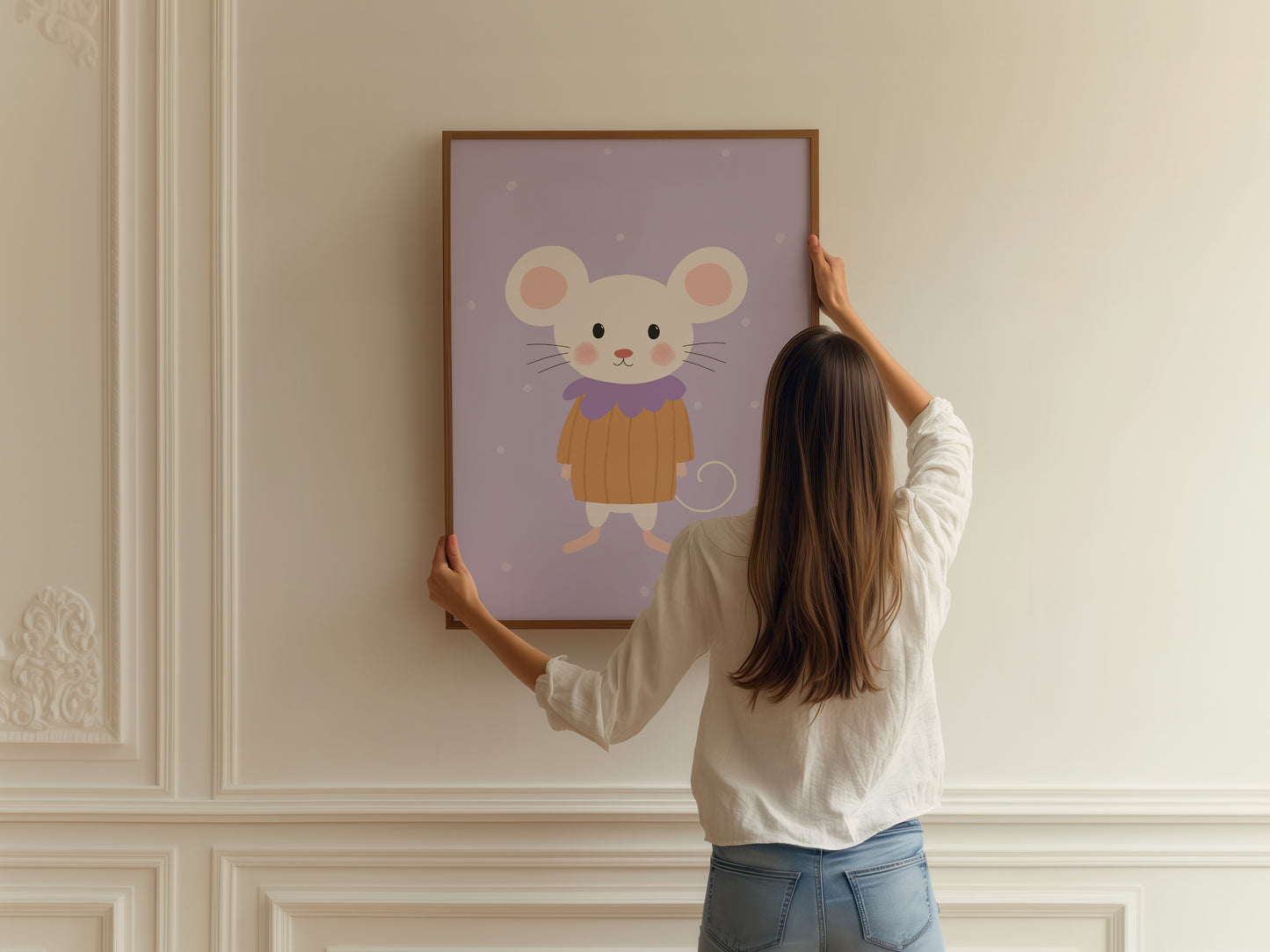 Mouse Nursery Art Print