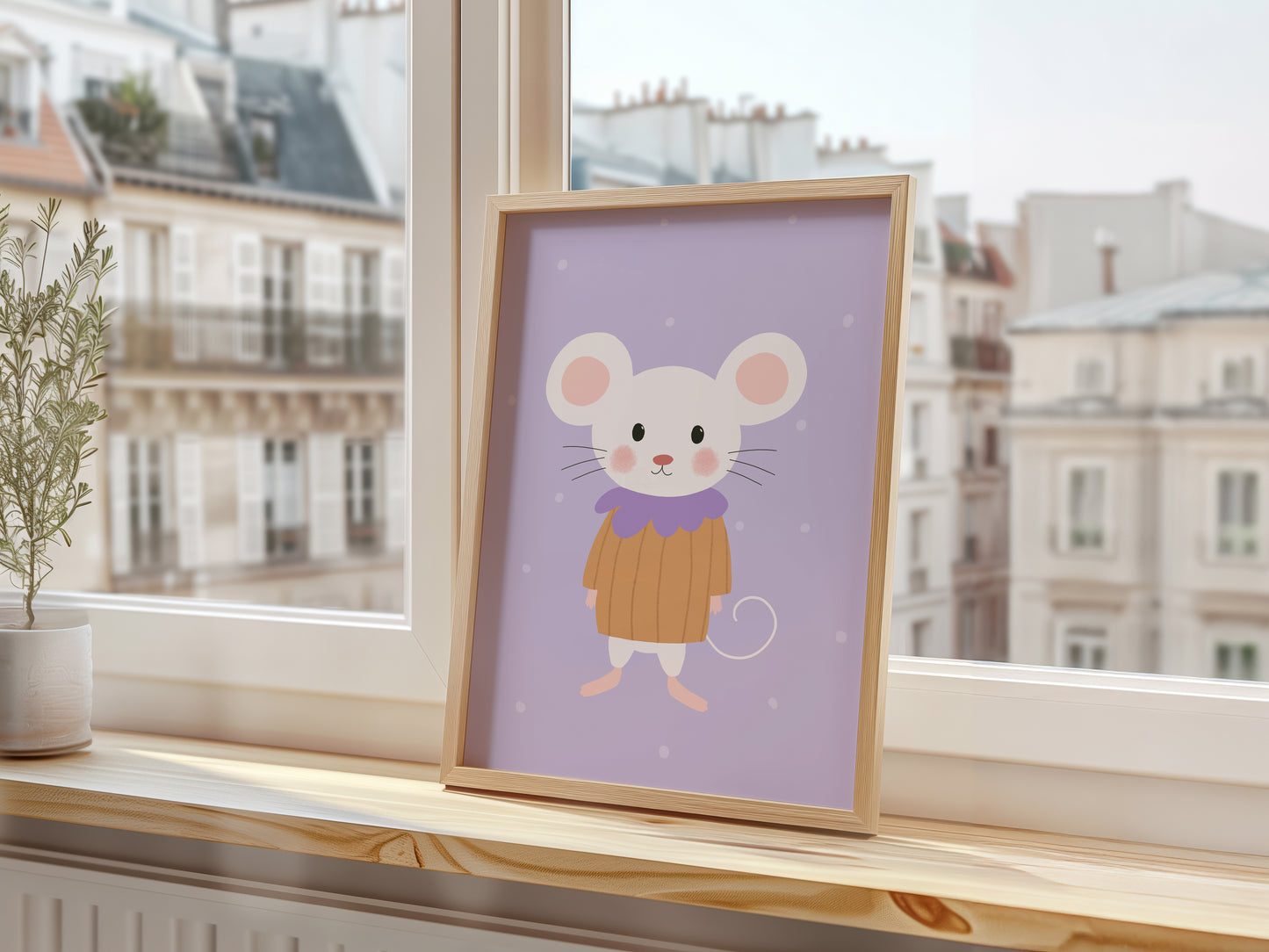 Mouse Nursery Art Print