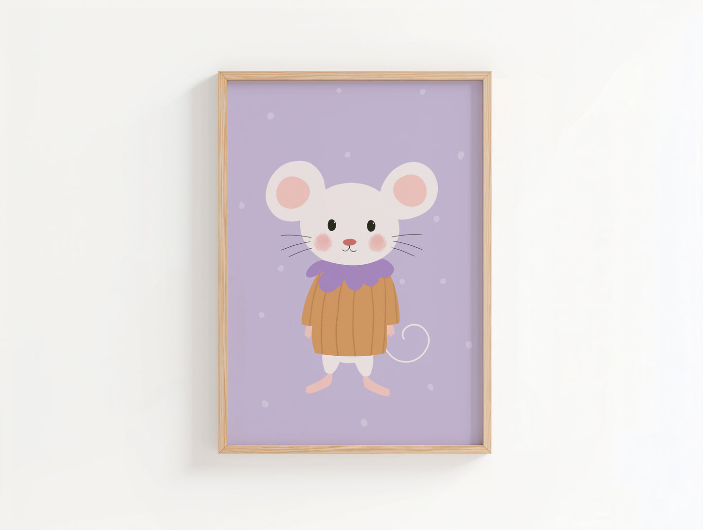 Mouse Nursery Art Print