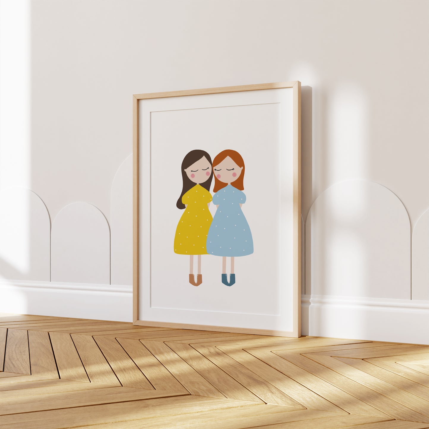 Sisters Art Print