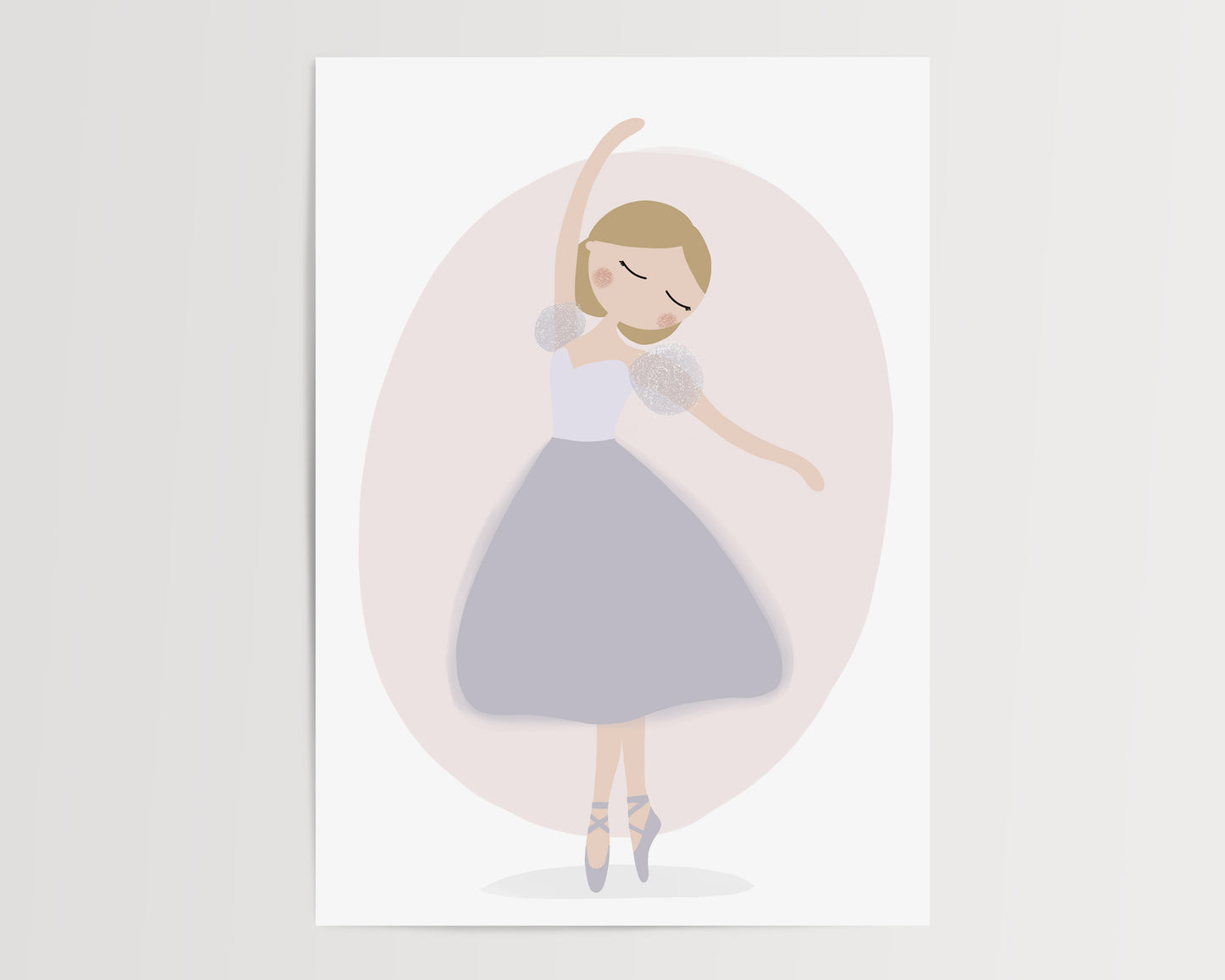 Ballerina Bella Poster by Jollie Bluebear