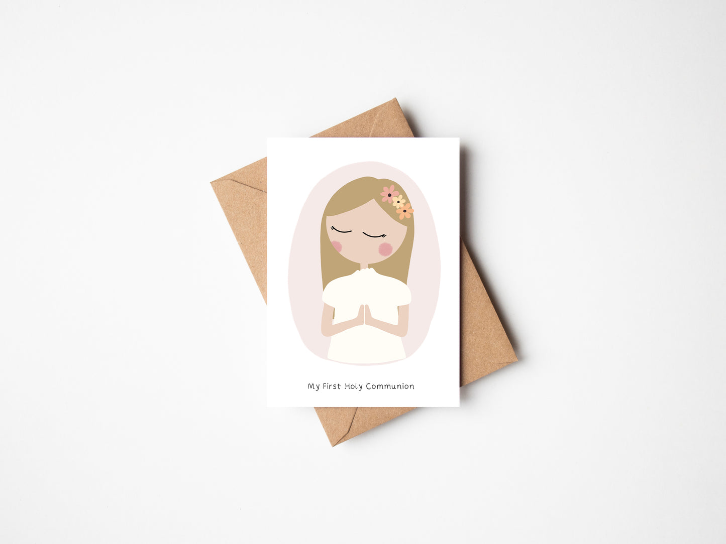 My First Holy Communion Card by Jollie Bluebear