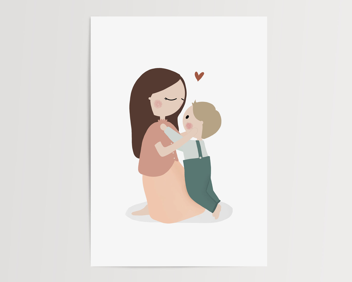 Plakat Mama in sin by Jollie Bluebear